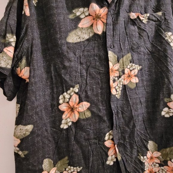 Puritan Hawaiian Short Sleeve Rayon Shirt - Size XL - Preloved - Picture 4 of 4